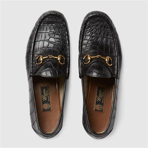 gucci tan shoes|black Gucci loafers men's.